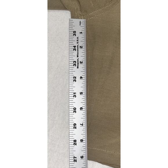 Quicksilver Amphibian Men’s Shorts Khaki Brown Size 42 X 9 | 4 Way Stretch Chino - Picture 7 of 13